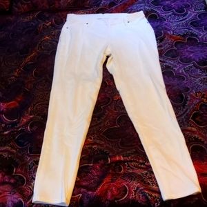 White jeggings by Time and Tru